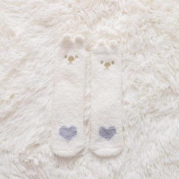 Thermal Fuzzy Crew Socks