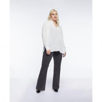 Vaquero Flare Turquesa para Mujer Fiorella Rubino