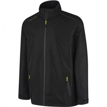 Island Green Men's Black Waterproof Golf Jacket X-Large