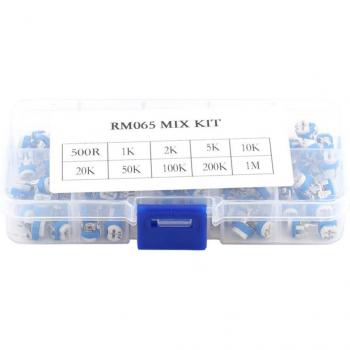 100pcs Trimpot Assortment (500Ω