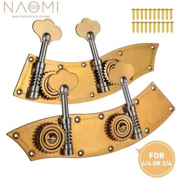 3/4 4/4 Bass Pegs with Dual Tuners