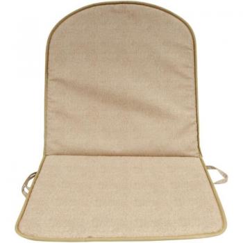 Coussin bas double tortora