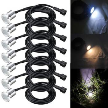 Micro-Spot LED LeClubLED 0,8 W Encastré 12 V – Jaune (11 unités)