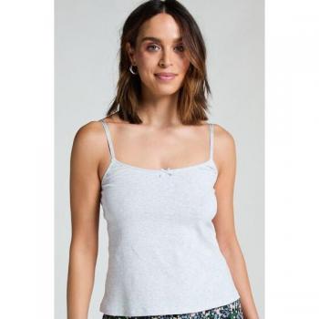 Set pijama femenino: Top gris con detalle pointelle – Hunkemöller