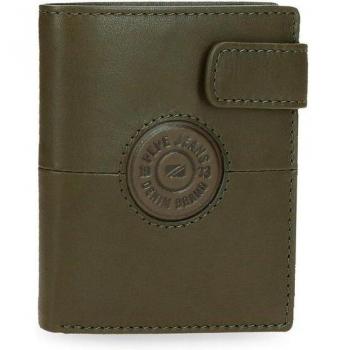 Portafoglio in pelle Pepe Jeans Cracker Green 5002812 Unità unica