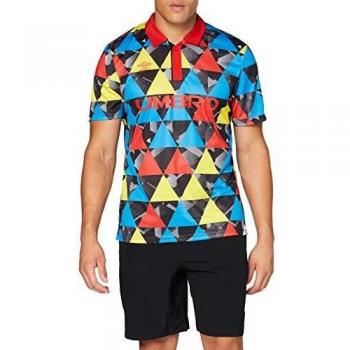 T-shirt graphique de sport Umbro SSG Urban Club, Multicolore (96 Tri Print Gst), Taille L Homme