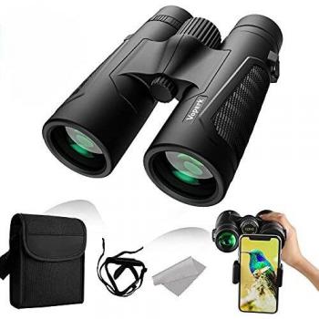 Voperk Panorama‑Binoculars 12x42 – Großes Sichtfeld, wasserdicht, 16,5 mm Prisma