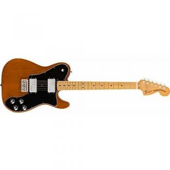 Fender Vintera '70s Telecaster Deluxe Electric Guitar, Maple Fingerboard, Mocha