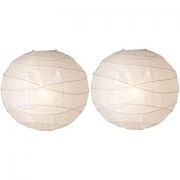 White Suspension Paper Lamp Shade