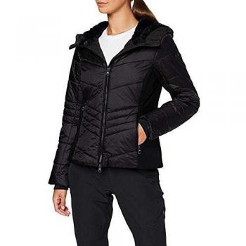 Parka Hombre-Mujer Fix CMP en Negro, Tamaño 34 Europeo