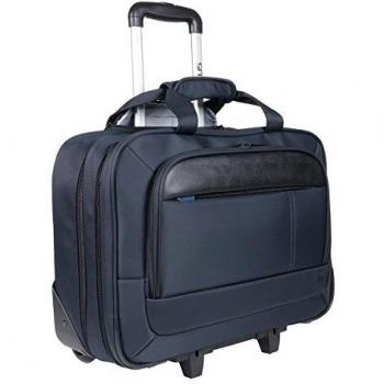 Mobilis Executive 3 Wheeled Laptop Bag 14 to 16 Inch Trolley Notebook Case Black