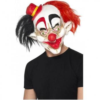 Clown sinistre Smiffys Unisex One Size Noir Rouge