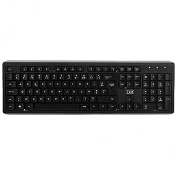 Clavier sans fil ultra silencieux TNB AZERTY noir