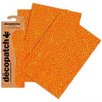 Décopatch Mosaïque orange