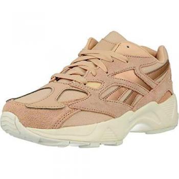 Reebok Aztrek 96 W Running Shoes – Buff, Chalk, Pink, Orange Combo