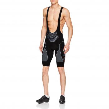 Herren X‑Bionic Radtrikot TWYCE OW BIB – Kurz & Endurance – XL – Schwarz/Weiß