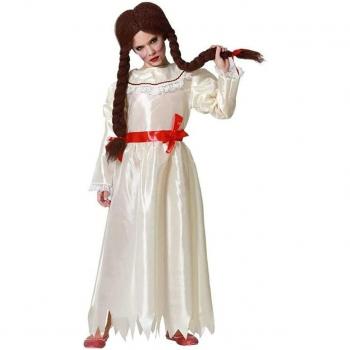 Disfraz Halloween Niña Blanco Porcelana