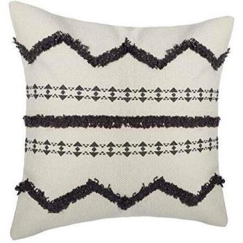 Housse coussin tuftee 40 x 40 cm Atmosphera
