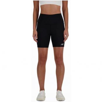 NB Women's Black High Rise 6 Shorts