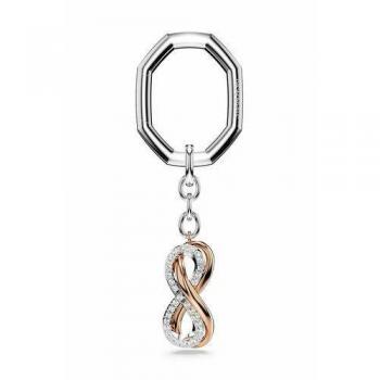 Swarovski Hyperbola Infinity Ring Keyholder