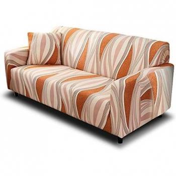 HOTNIU 1-Piece Printed Sofa Slipcover