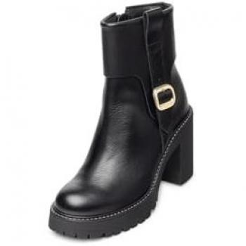 Botines de tacón YOKONO para mujer en color negro