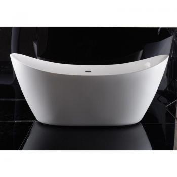 Baignoire Acrylique Ovale 173x73x75cm avec Bonde