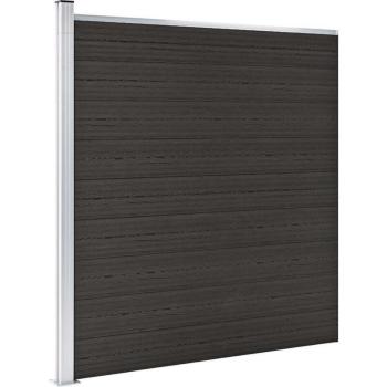 Panneau noir WPC 175x186 cm – modèle Torana