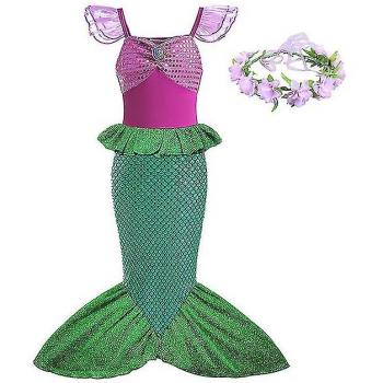 Vestido de Sirena Ariel para Niñas