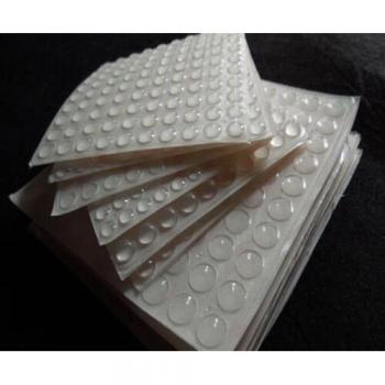 100 Pack Self-Adhesive Silicone Feet for Doors