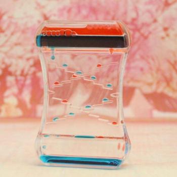Liquid Motion Bubble Timer Calming Toy 9x3.5x14cm
