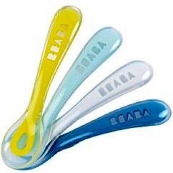 Bebé Cucchiaio in silicone BEABA per bambini piccoli