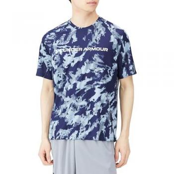 Under Armour Tech ABC Kamel Blau S Trikot