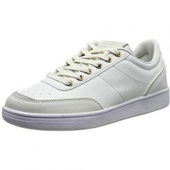 Superdry Premium Court Trainer, Scarpe da Ginnastica Basse Donna, Bianco (Optic 01c), 39 EU