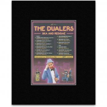 Ska y Reggae en Malla: Póster Mini DUALERS 13,5 x 10 cm
