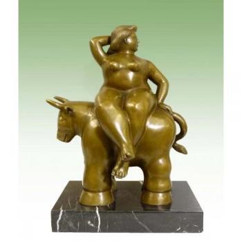 Fernando Botero Signature Bronze: “Rapto de Europa” – Contemporary Piece