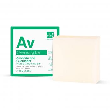 Dr. Botanicals 100g Avocado & Cucumber Soap