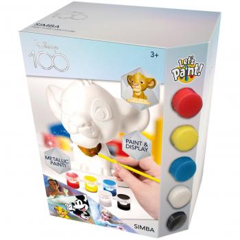 Disney 100 Jaar Simba Gipsfiguur Maakpakket