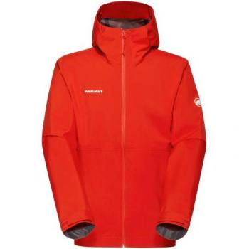 Mammut Linard Red Outdoor Hardshell Jacket (Men, S)