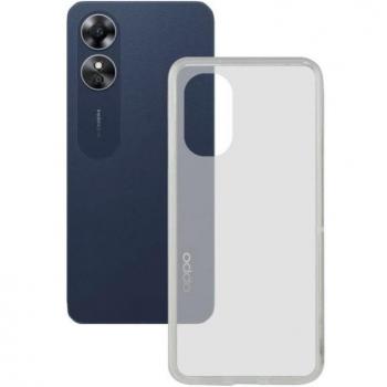 Paroi protectrice en silicone translucide Ksix pour Oppo A17