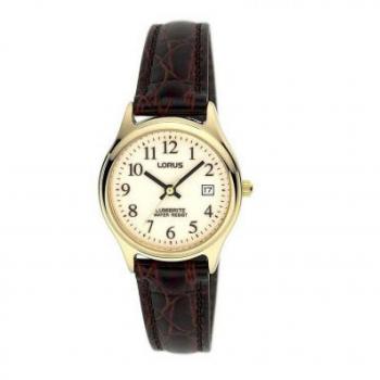 Lorus Women's Fashionable Black Dial Watch