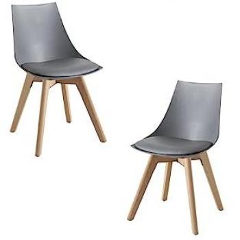 Pack 2 Sillas Comedor Blok