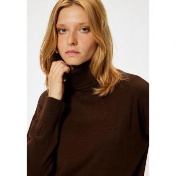 Koton Langärmliger Rollkragenpullover
