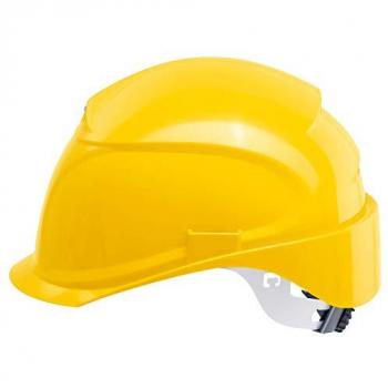 Uvex Safety Casco Giallo con Prese d'Aria