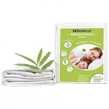 Bedecor Bamboo Waterproof Mattress Protector
