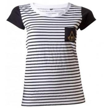 Assassin's Creed Gestreept T-Shirt Dames S