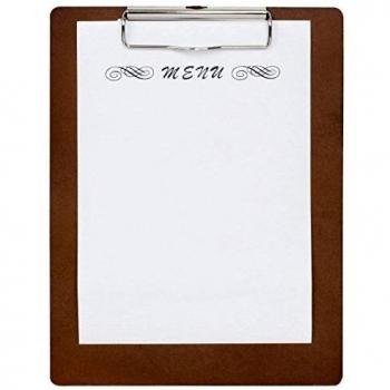 Olympia CL175 A5 Wooden Menu Clipboard
