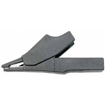 Stäubli SKK-200 SW Sicherheits-Abgreifklemme Steckanschluss 2 mm CAT III 600 V Schwarz