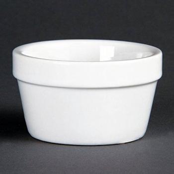 Olympia 77mm Whiteware Ramekins (6-Piece Set)