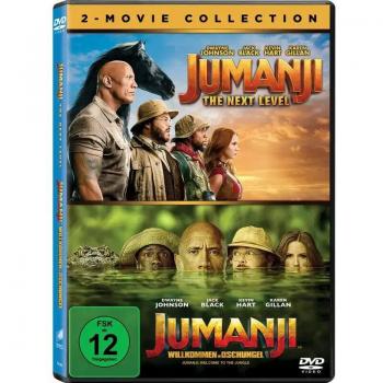 Jumanji : Le Niveau Suivant / Jumanji : Évasion de la Jungle (Pack de 2 Films)